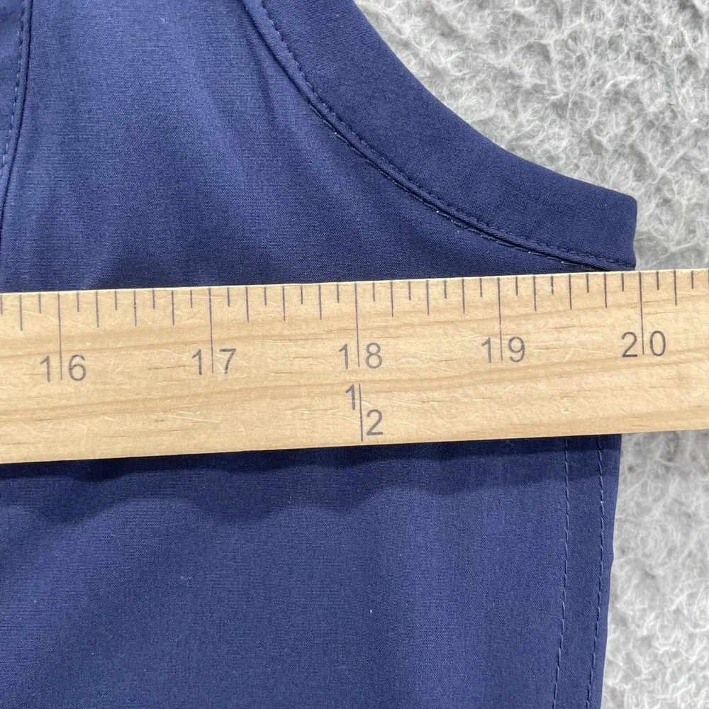 Chicos Golf Zenergy Vest Womens 1 Reversible Athleisure Country Club Performance